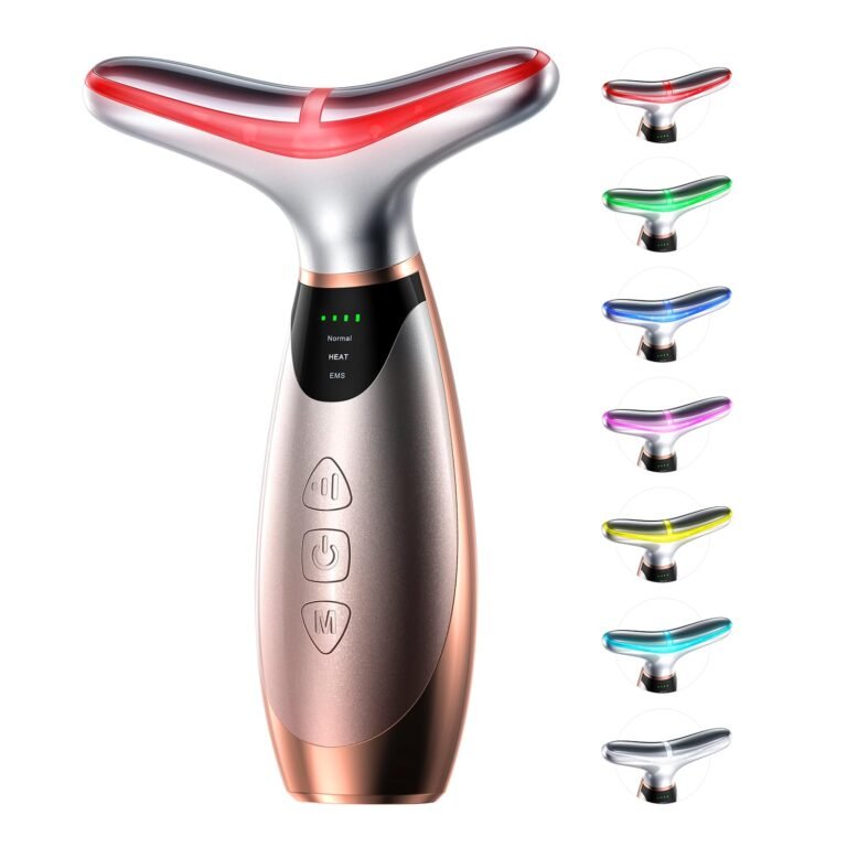 7-Color Red Light Facial Massager