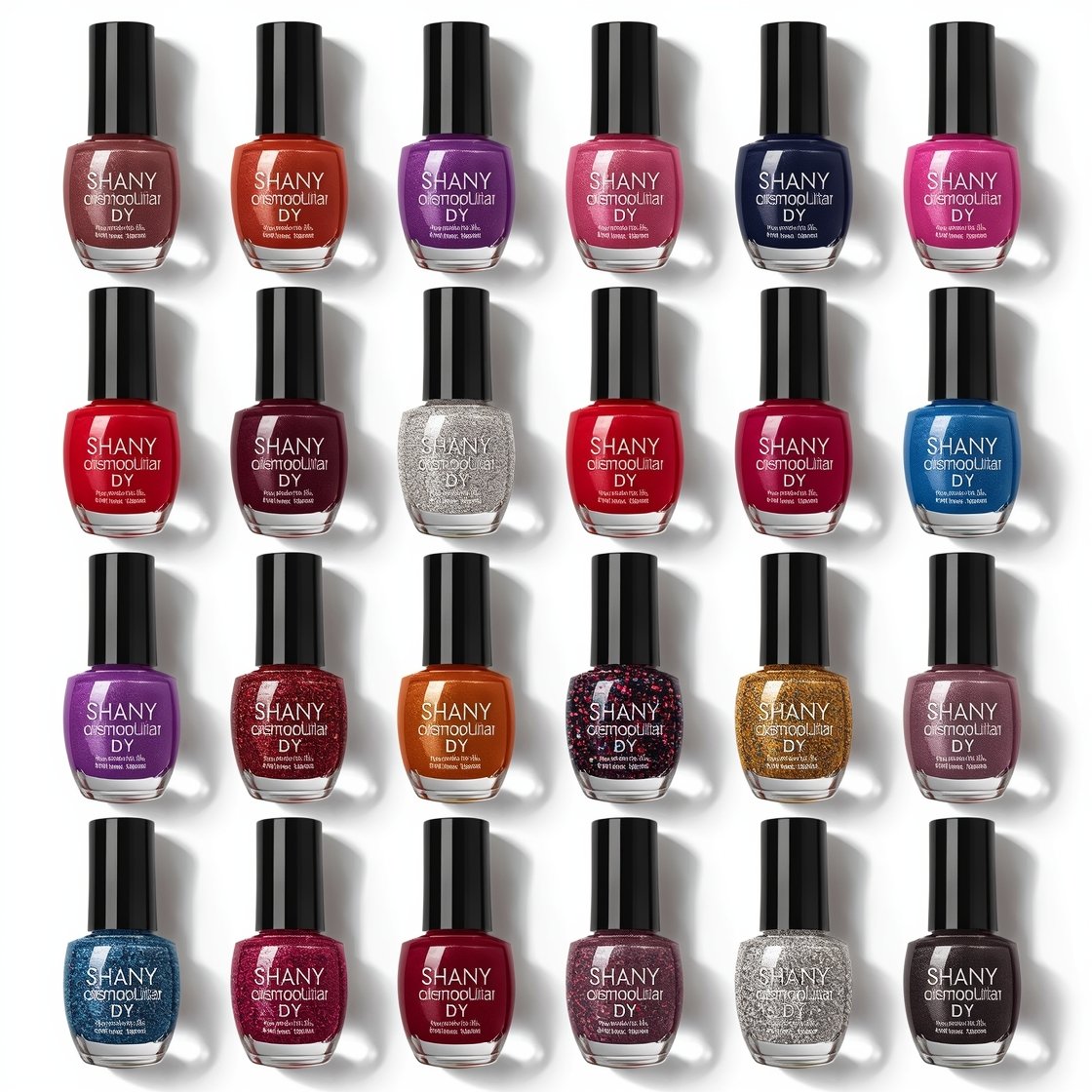 24 piece nail polish set