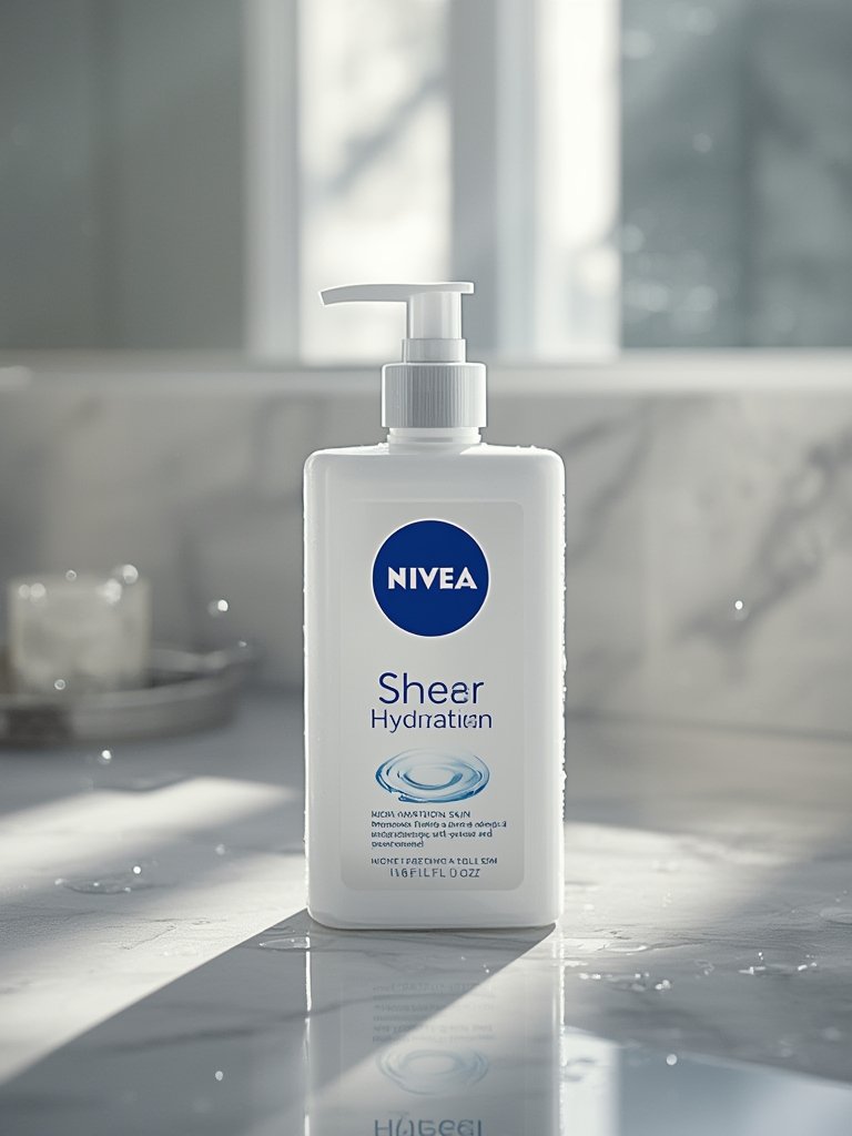 NIVEA Sheer Hydration Skin Firming Body Lotion details