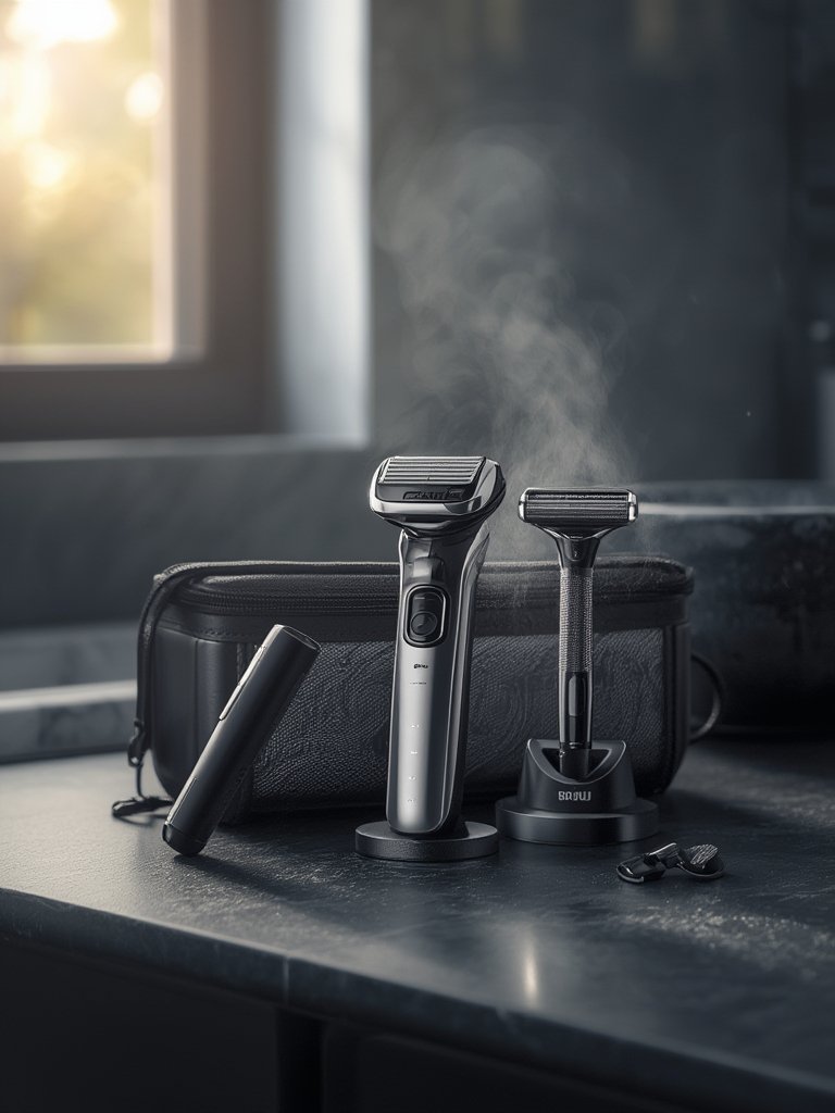 Braun All-in-One Men's Shaving Kit Series 7 details