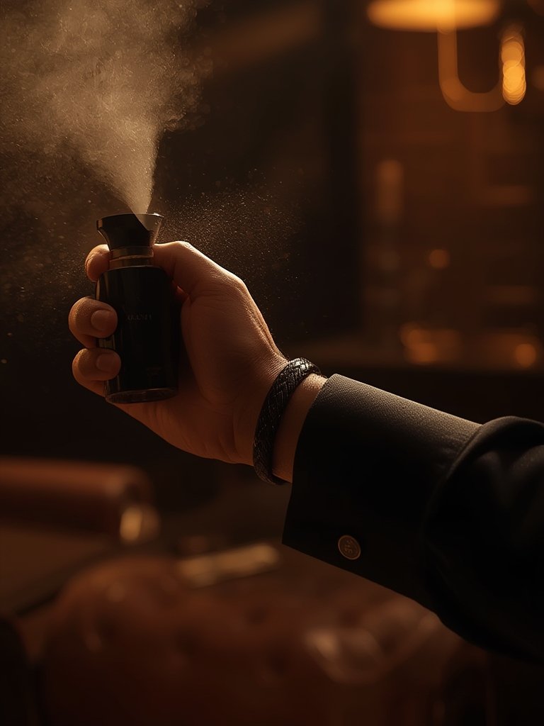 BVLGARI Man in Black fragrance bottle close-up