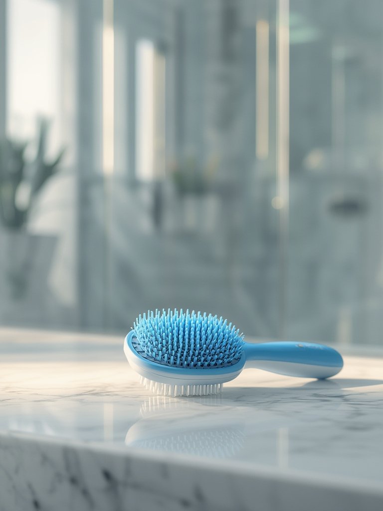 Bio Ionic BlueWave Conditioning Square-Round Brush details