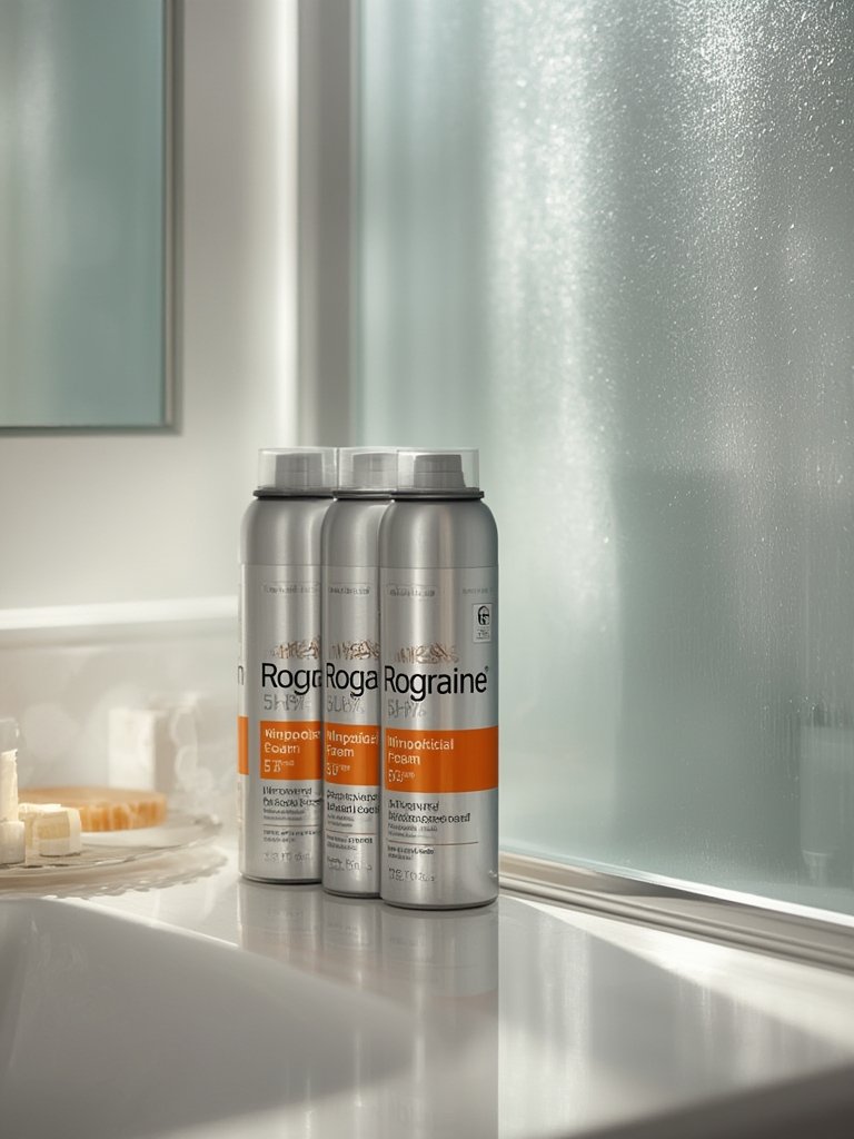 Minoxidil for men foam details