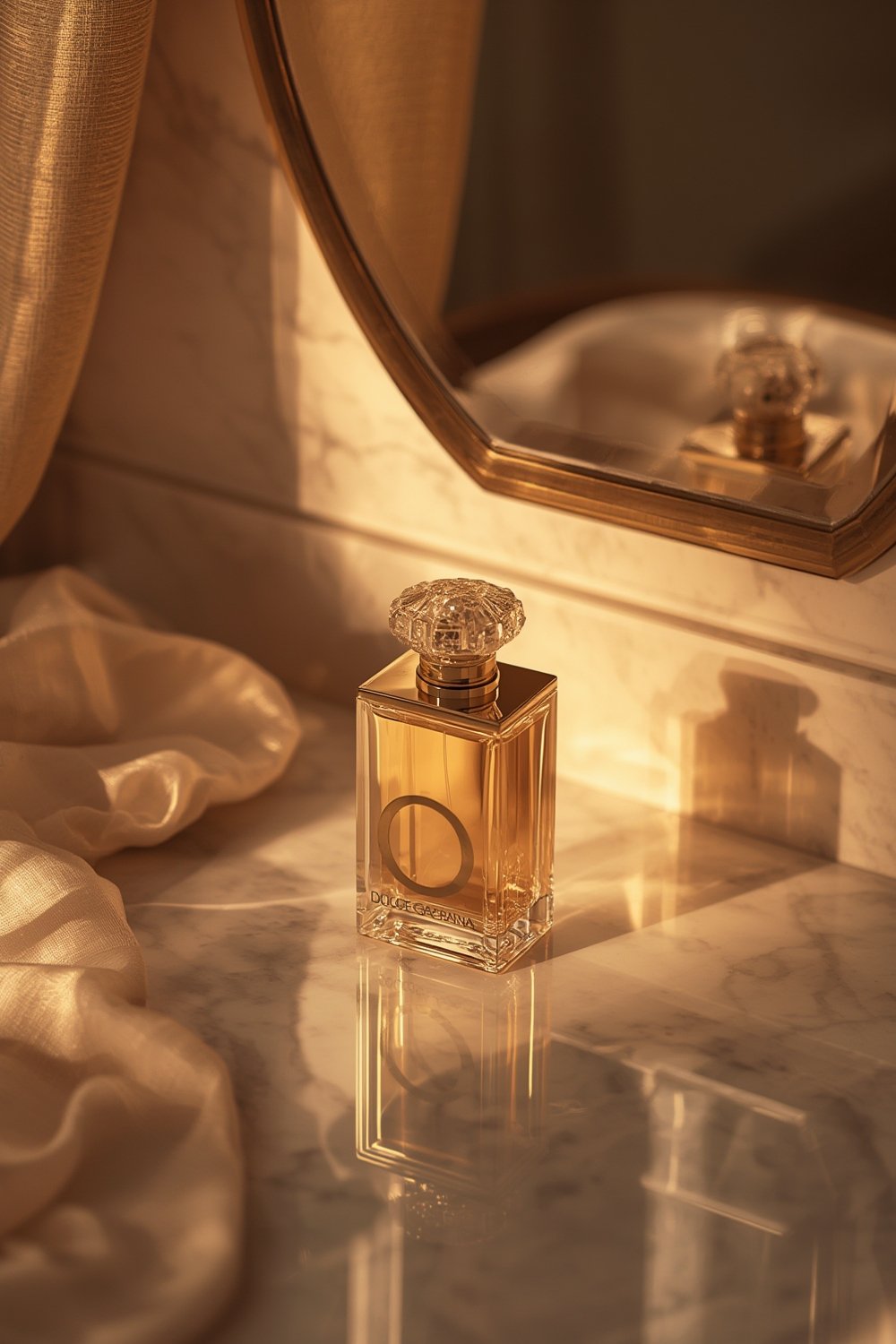 Dolce&Gabbana Q: 7 Brilliant Secrets Every Woman Should Know in 2026 1 Dolce&Gabbana Q perfume bottle with pink glass and gold crown cap