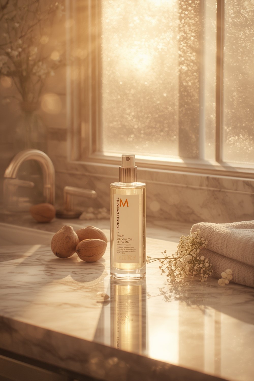 Moroccanoil Hair and Body Fragrance Mist Bottle