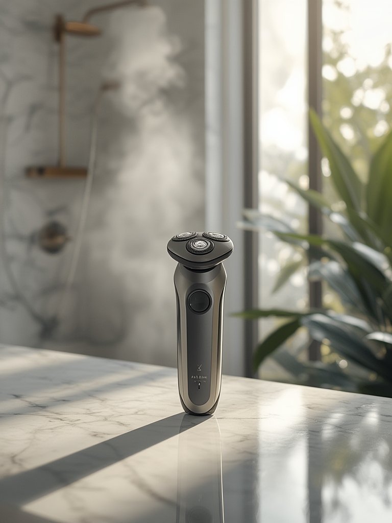 Microtouch Titanium Head Shaver details