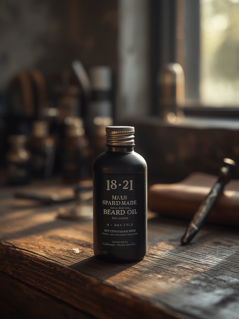 men's beard oil details