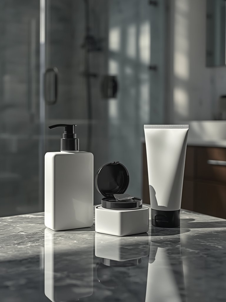 bevel skincare set for men details