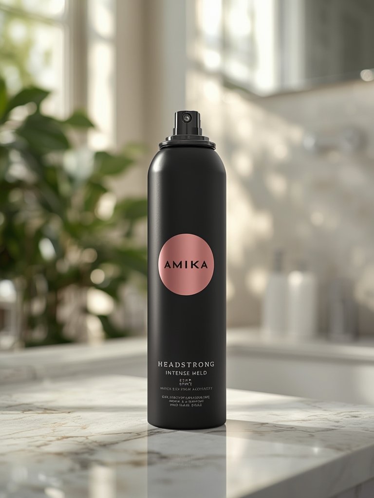 amika headstrong intense hold hairspray details