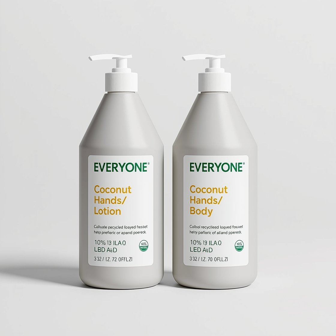 coconut and lemon lotion