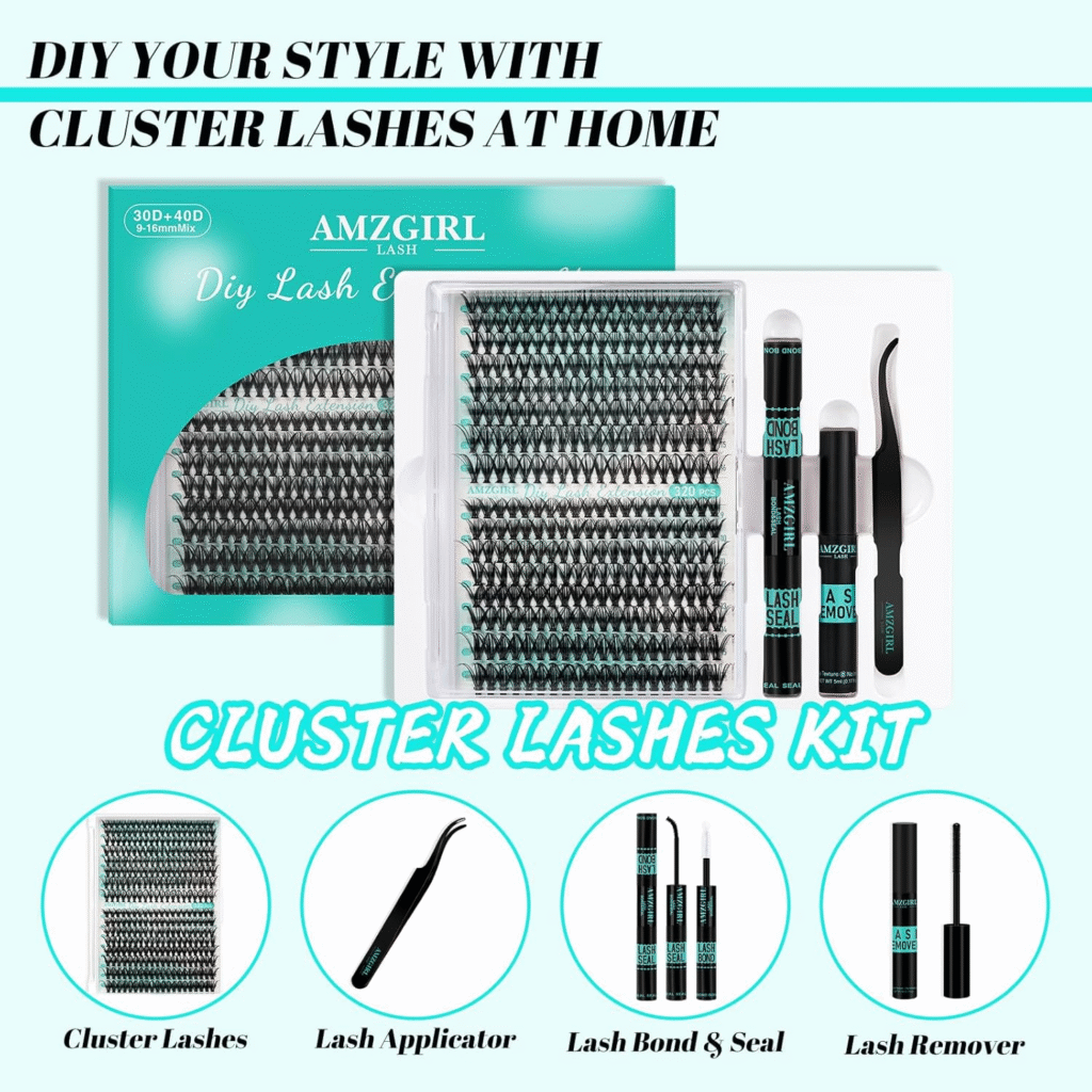 Is AMZGIRL Lash Clusters Kit Terrible? A 2026 Warning 2 AMZGIRL Lash Clusters Kit