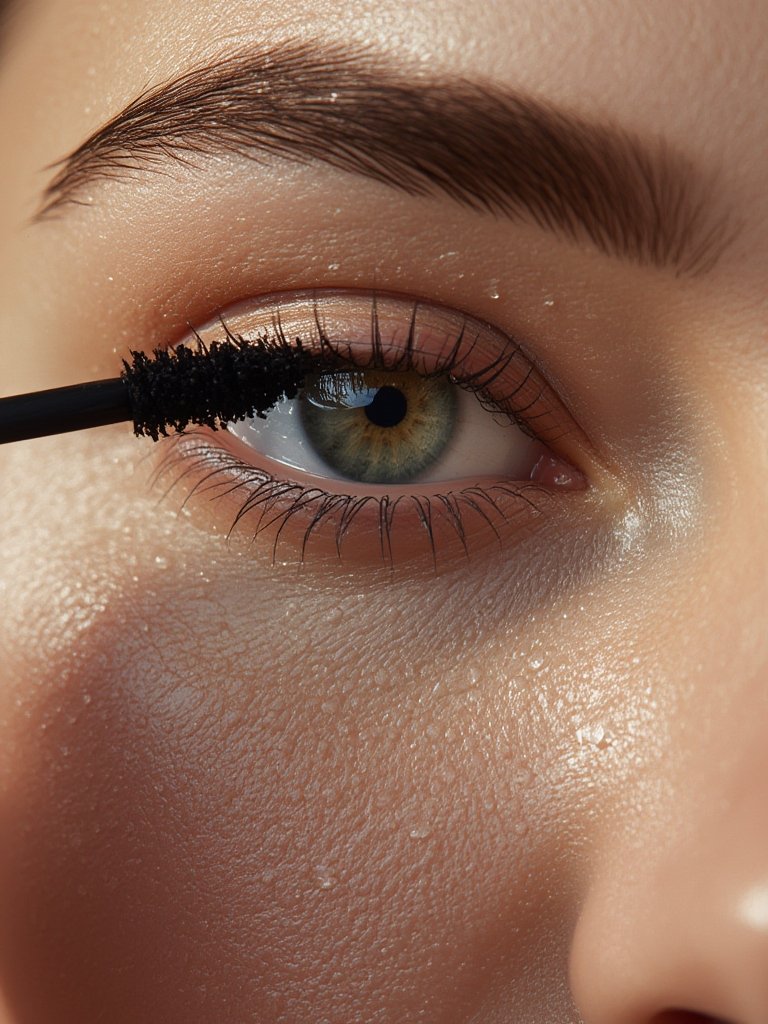 Clinique Mascara: 7 Ultimate Secrets For Amazing Eyes In 2026 2 Clinique waterproof mascara applied to lower lashes showing smudge proof performance